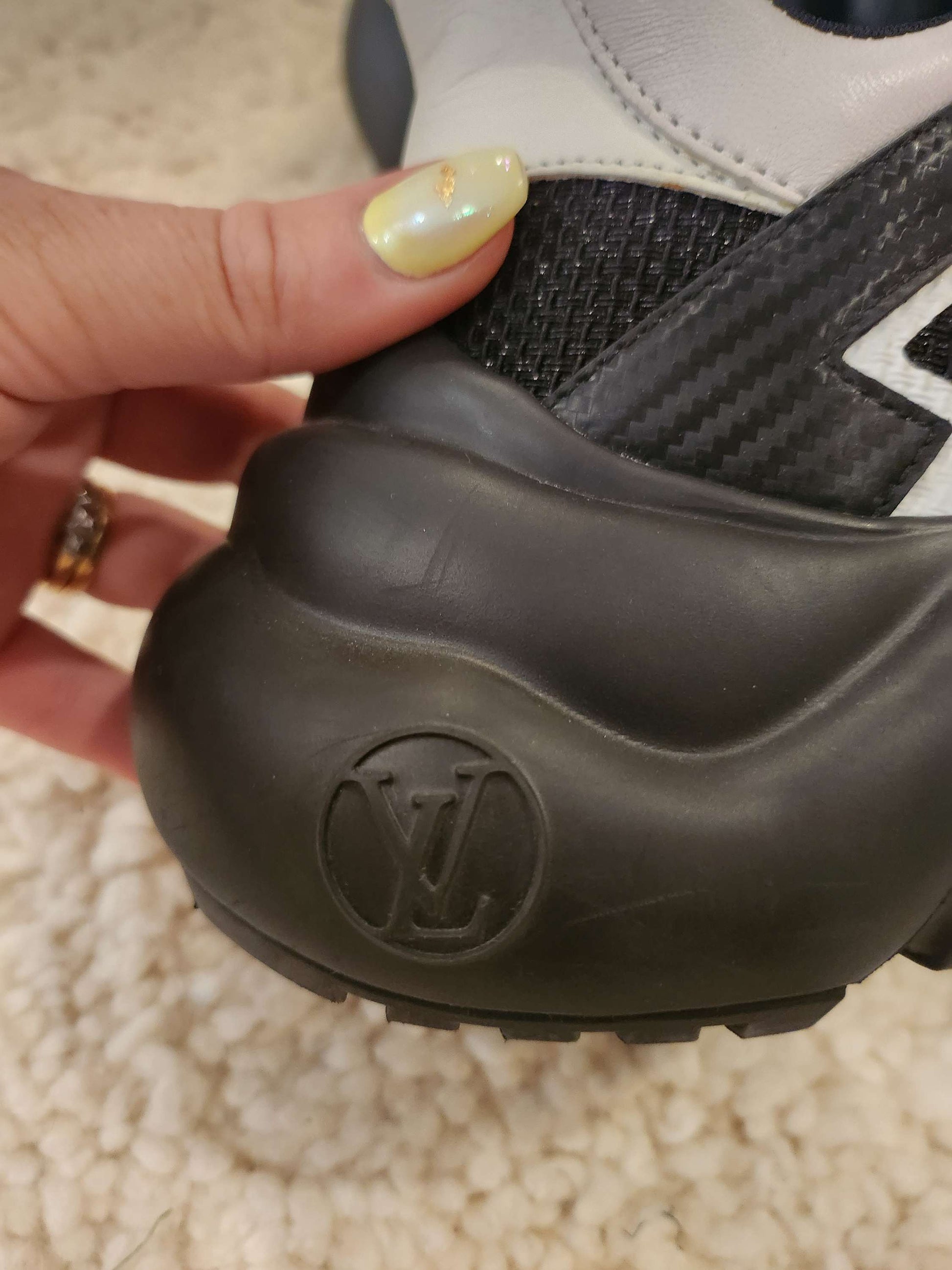 Archlight Louis Vuitton Black Sneakers  image 1