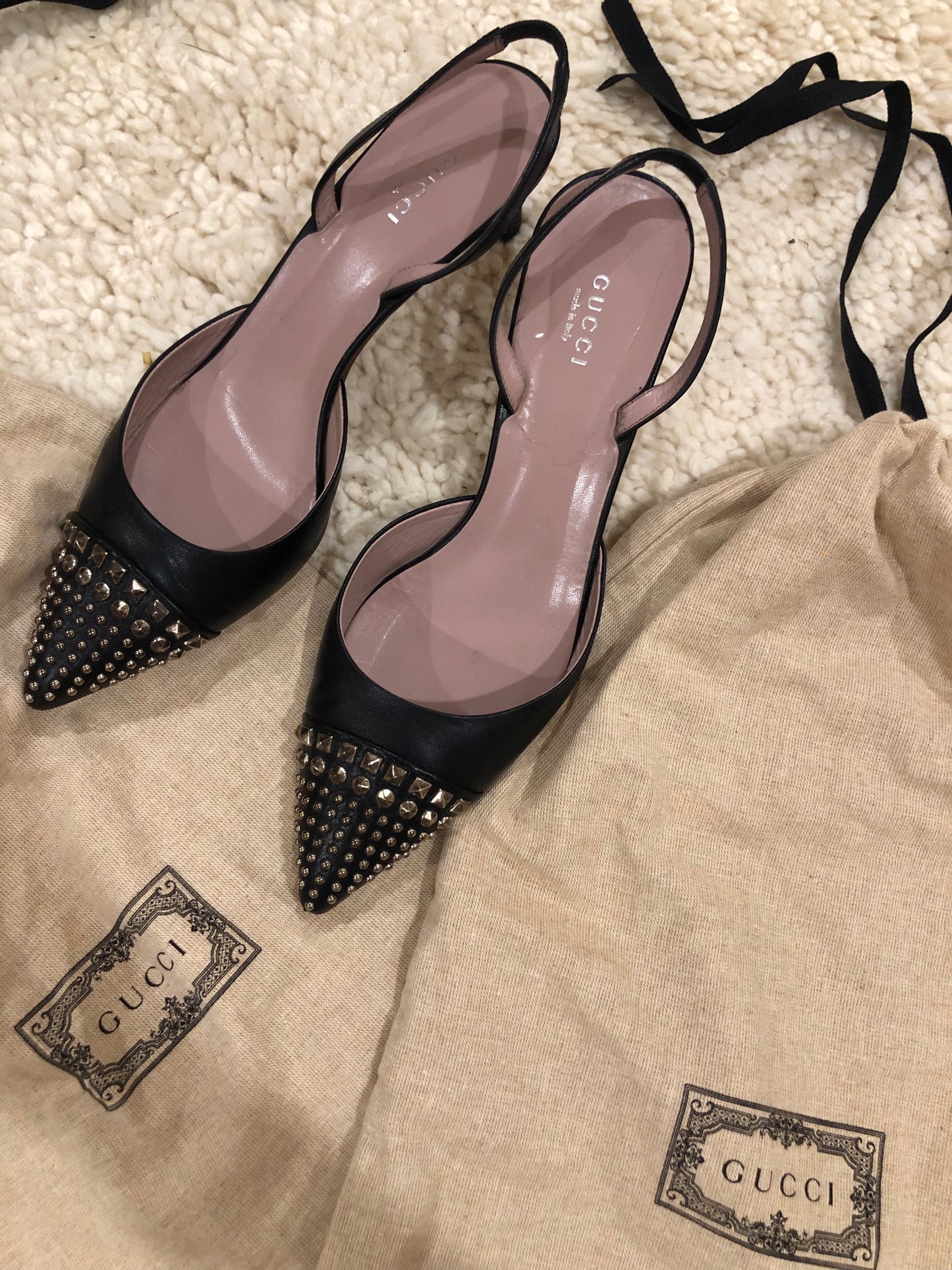 Gucci studded sling backs  image 0