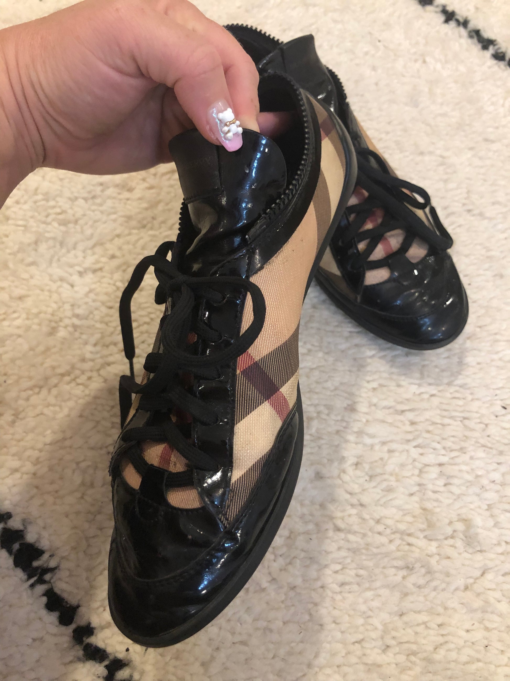 Burberry high and low tops  image 6