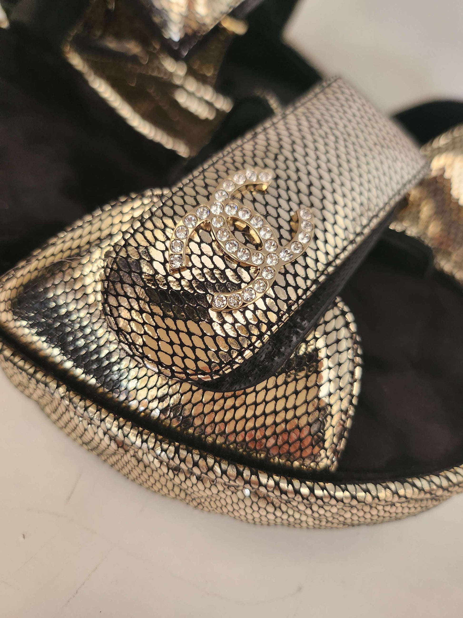 Chanel Dad Sandals like NEW image 2