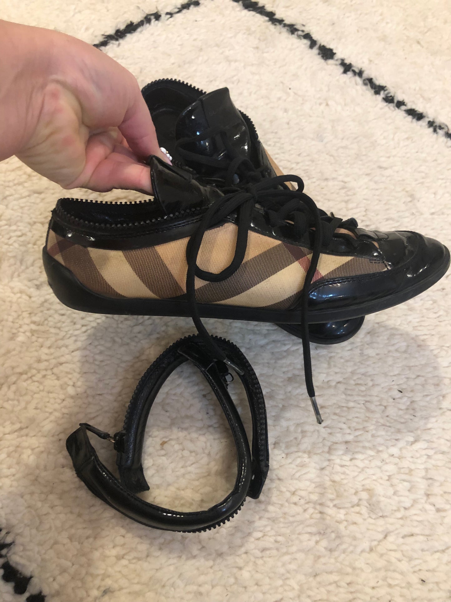 Burberry high and low tops  image 5