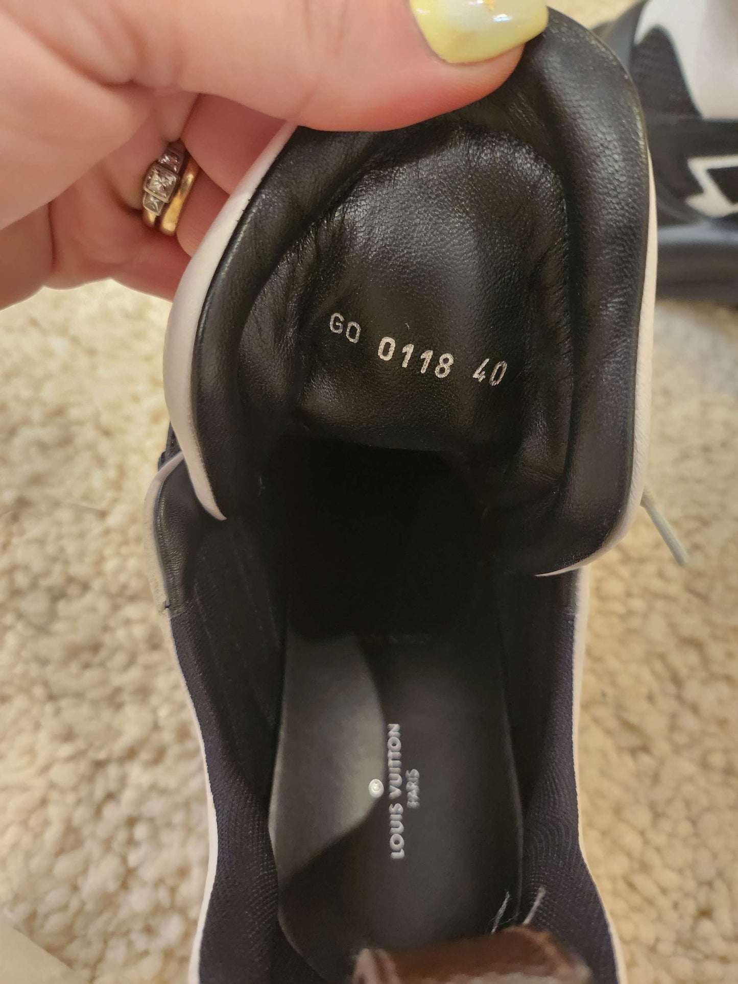 Archlight Louis Vuitton Black Sneakers  image 3