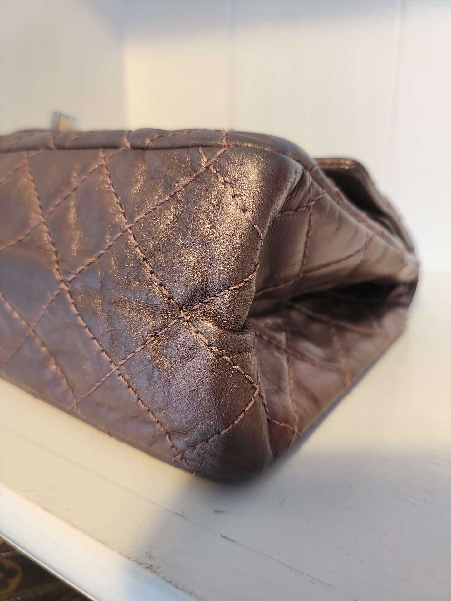 Chanel 2.55 Reissue Aged Matellic  image 6