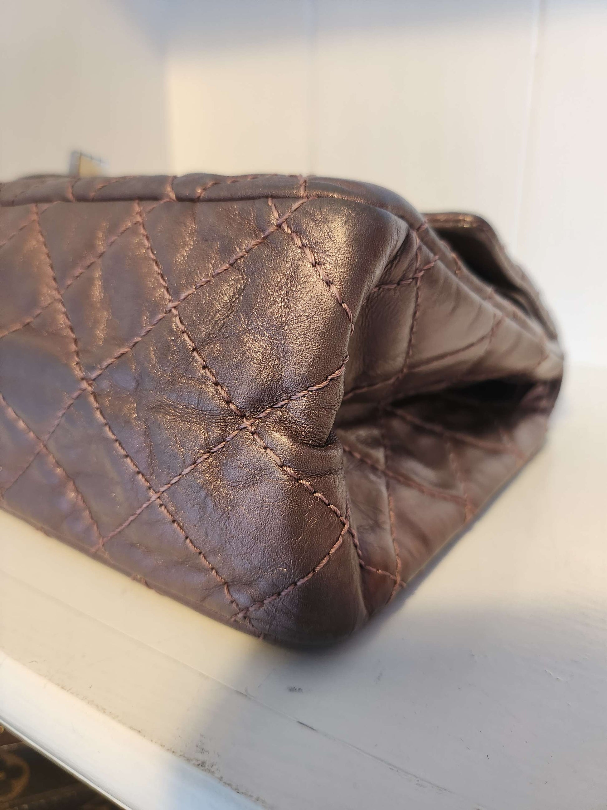 Chanel 2.55 Reissue Aged Matellic  image 6