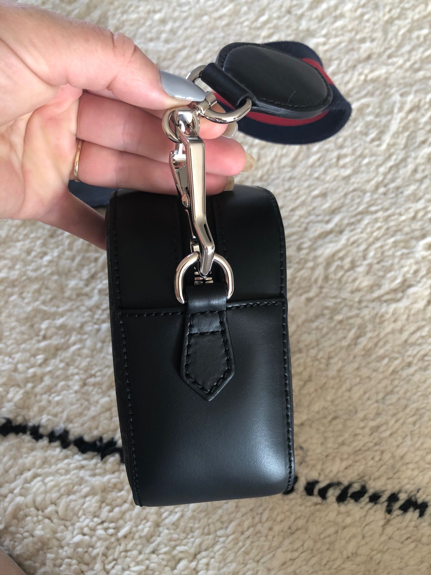 Gucci Black Grey Supreme canvas  image 4