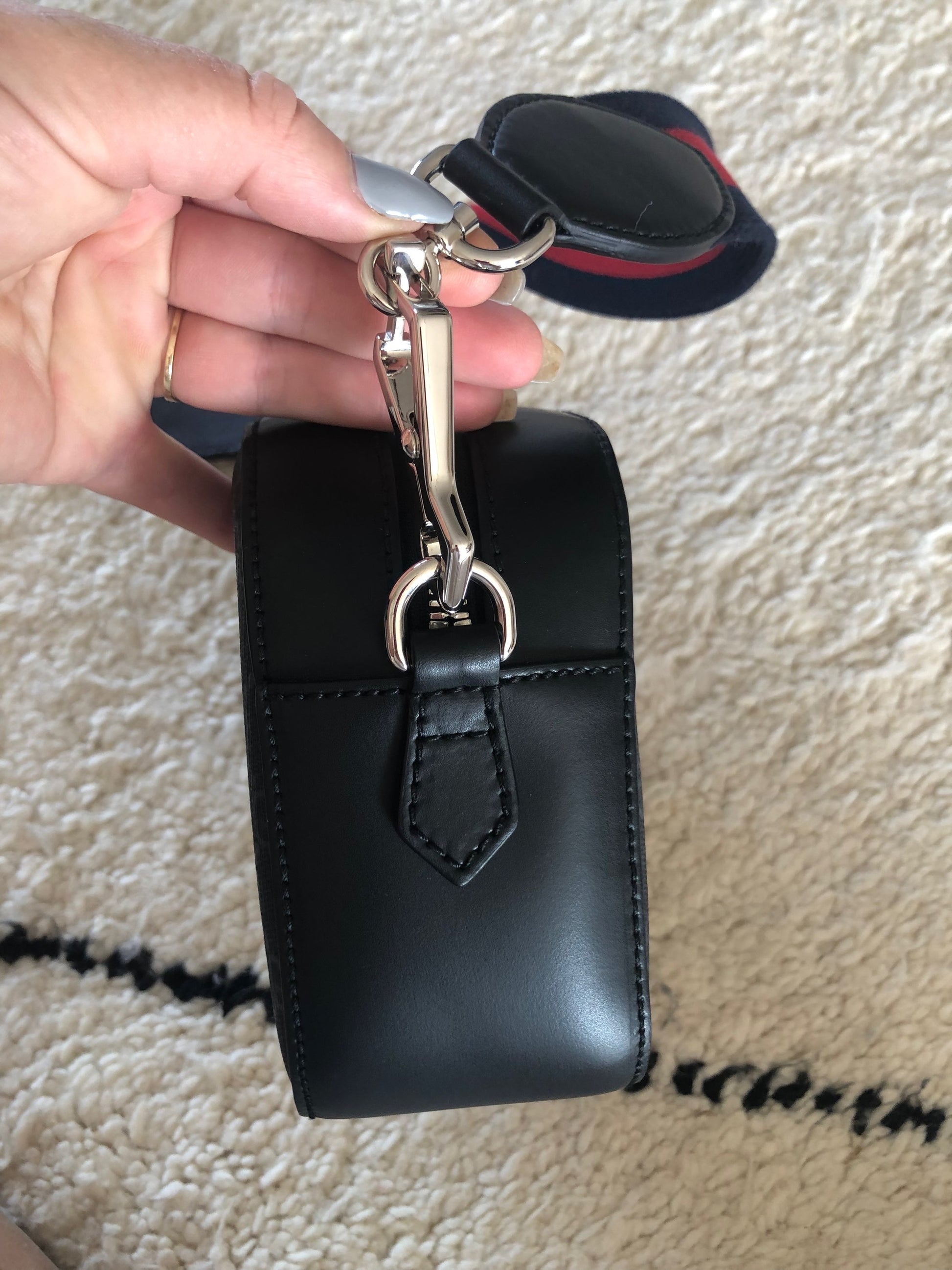 Gucci Black Grey Supreme canvas  image 4