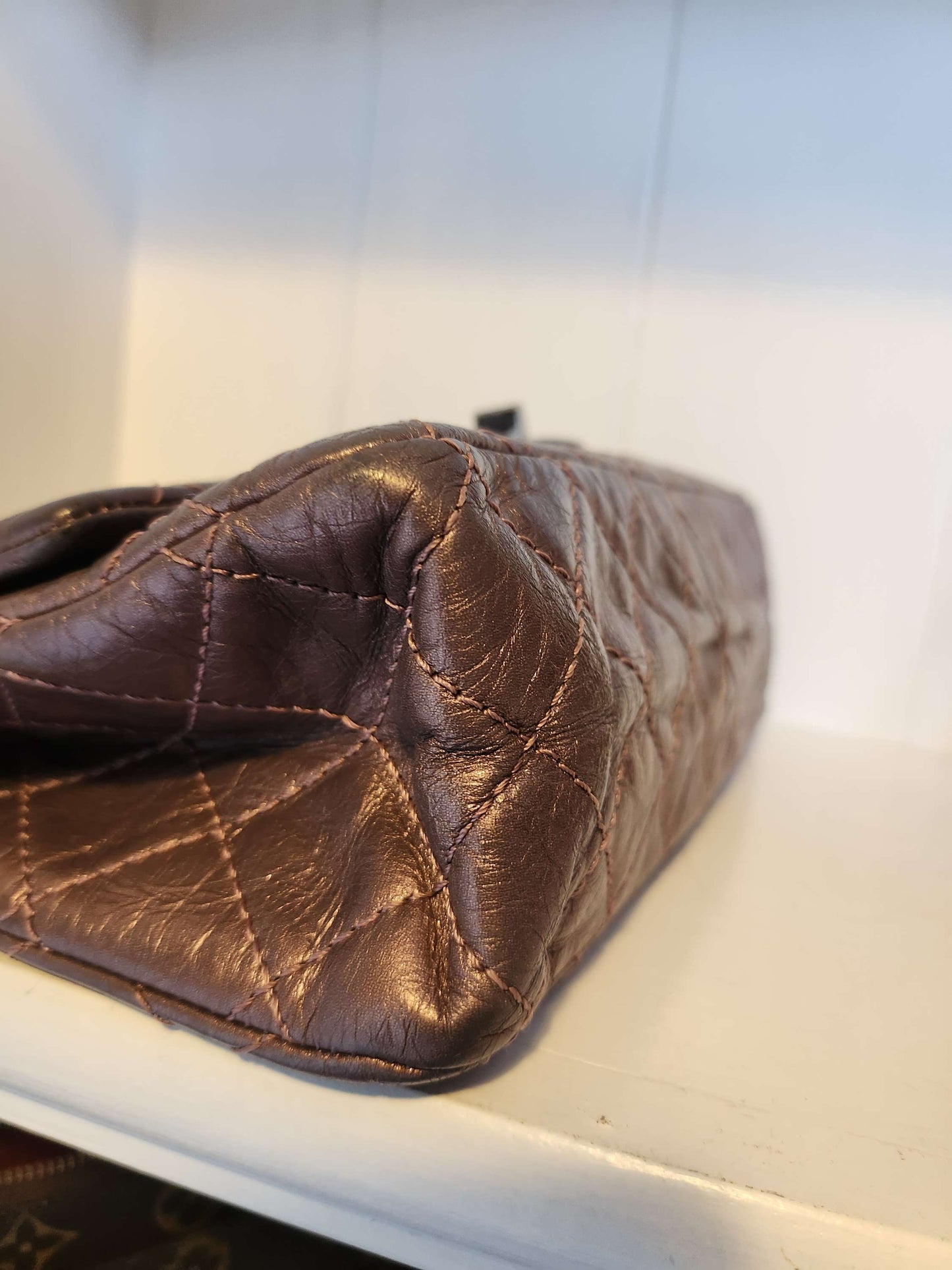 Chanel 2.55 Reissue Aged Matellic  image 5