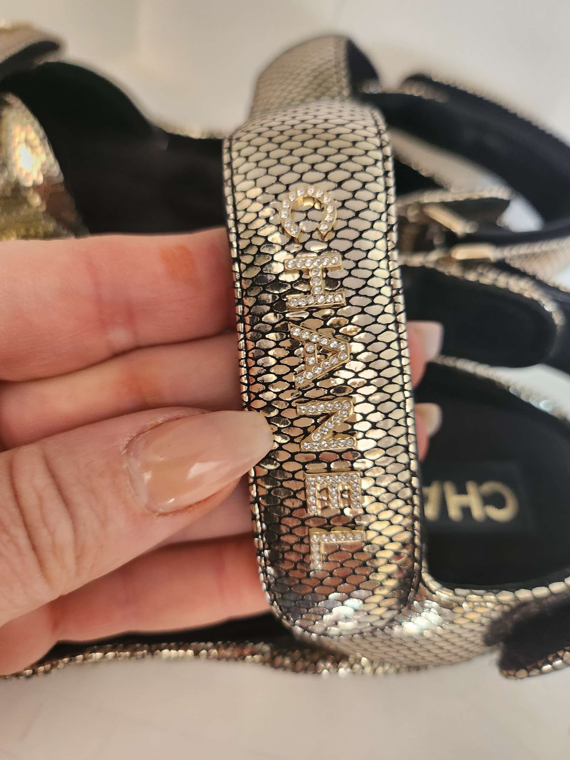 Chanel Dad Sandals like NEW image 4