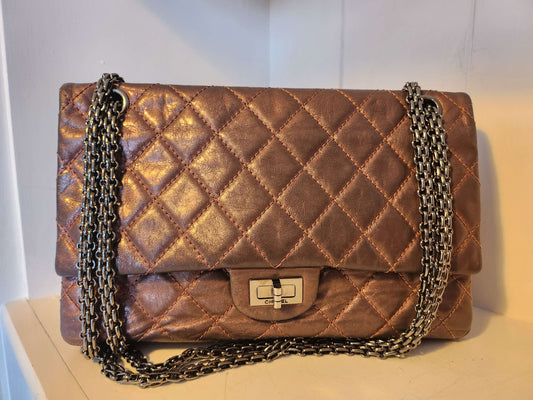 Chanel 2.55 Reissue Aged Matellic  image 0