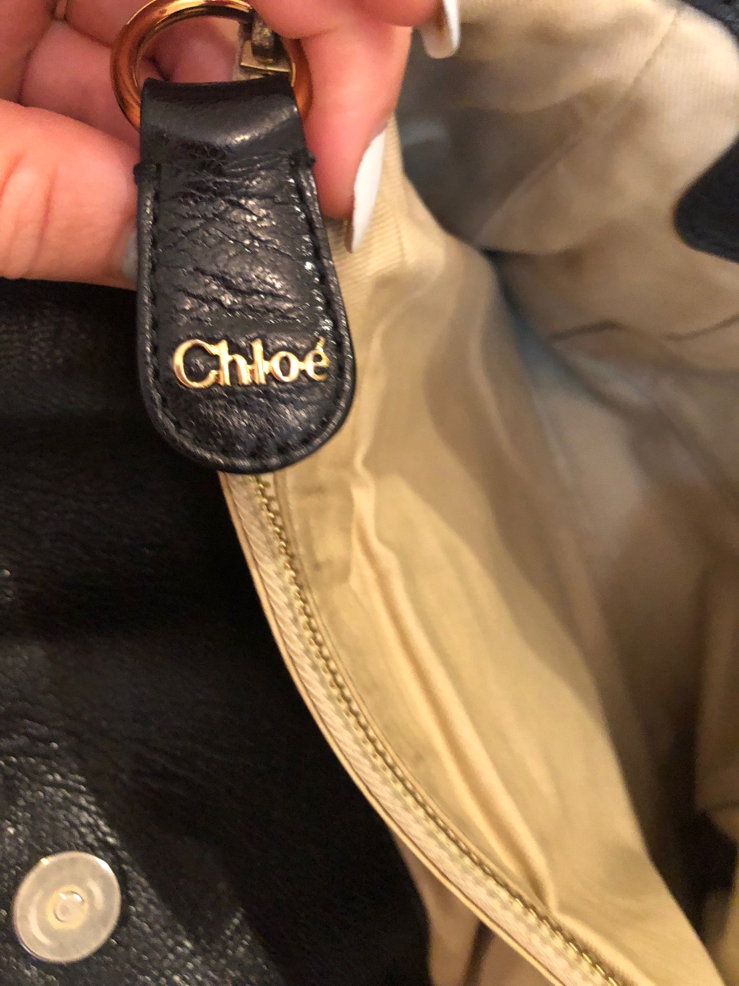 Chloe Leather shoulder bag  image 4