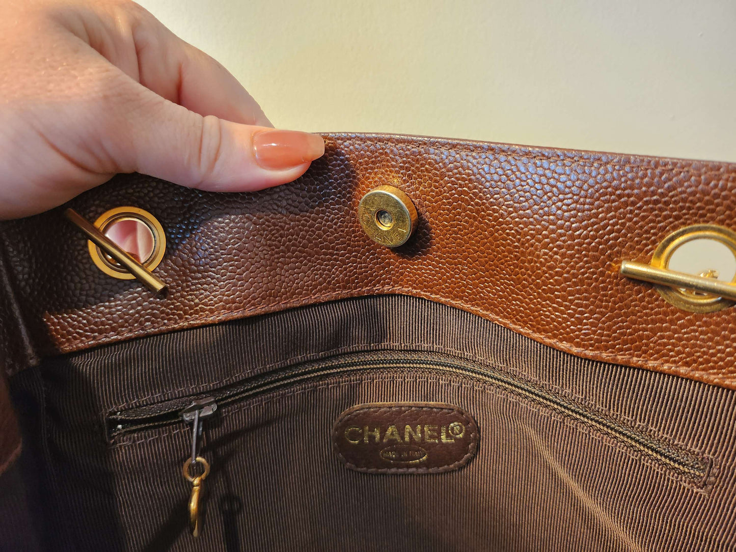 Triple C Chanel GHW vintage  image 2