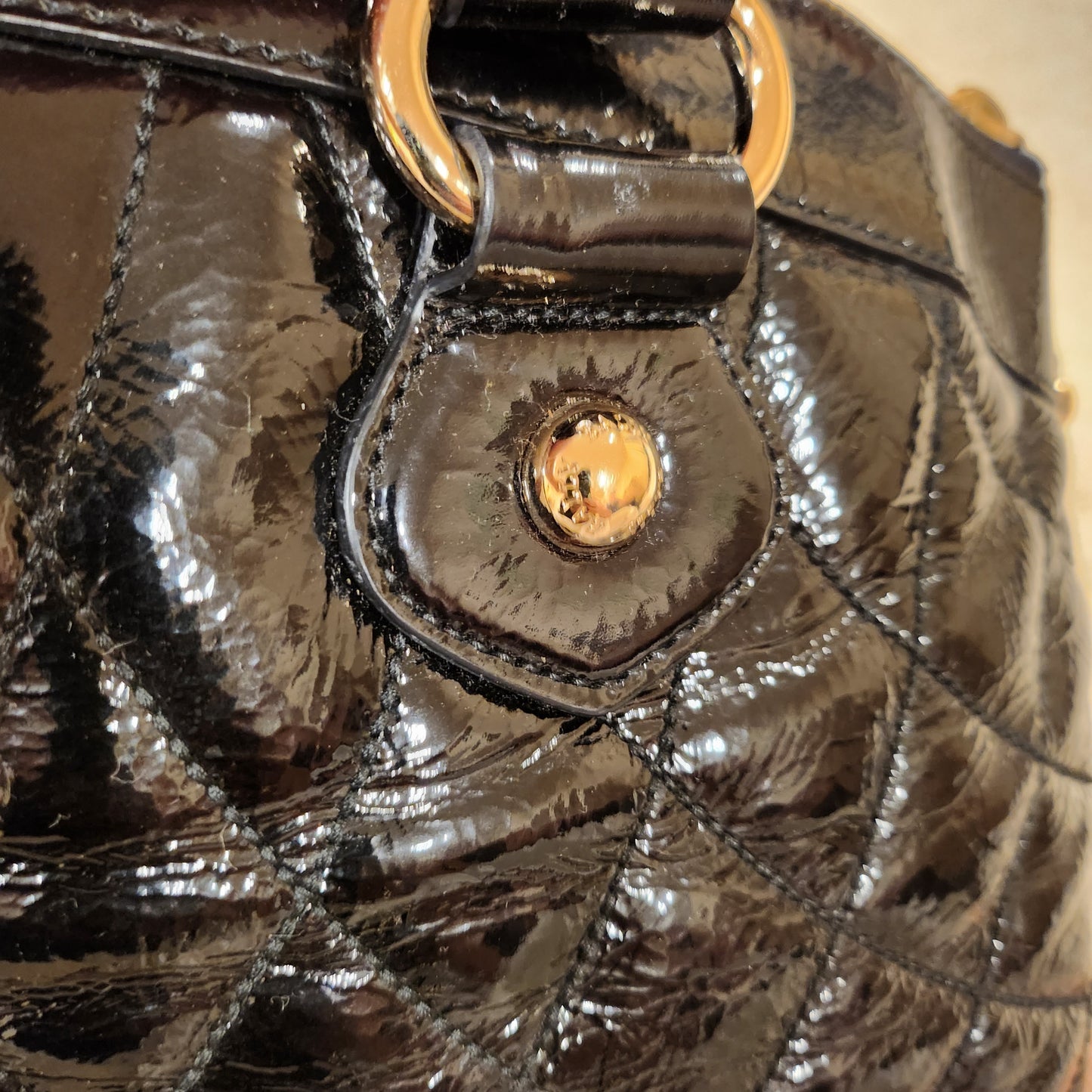 Bally Black patent leather GHW  image 5