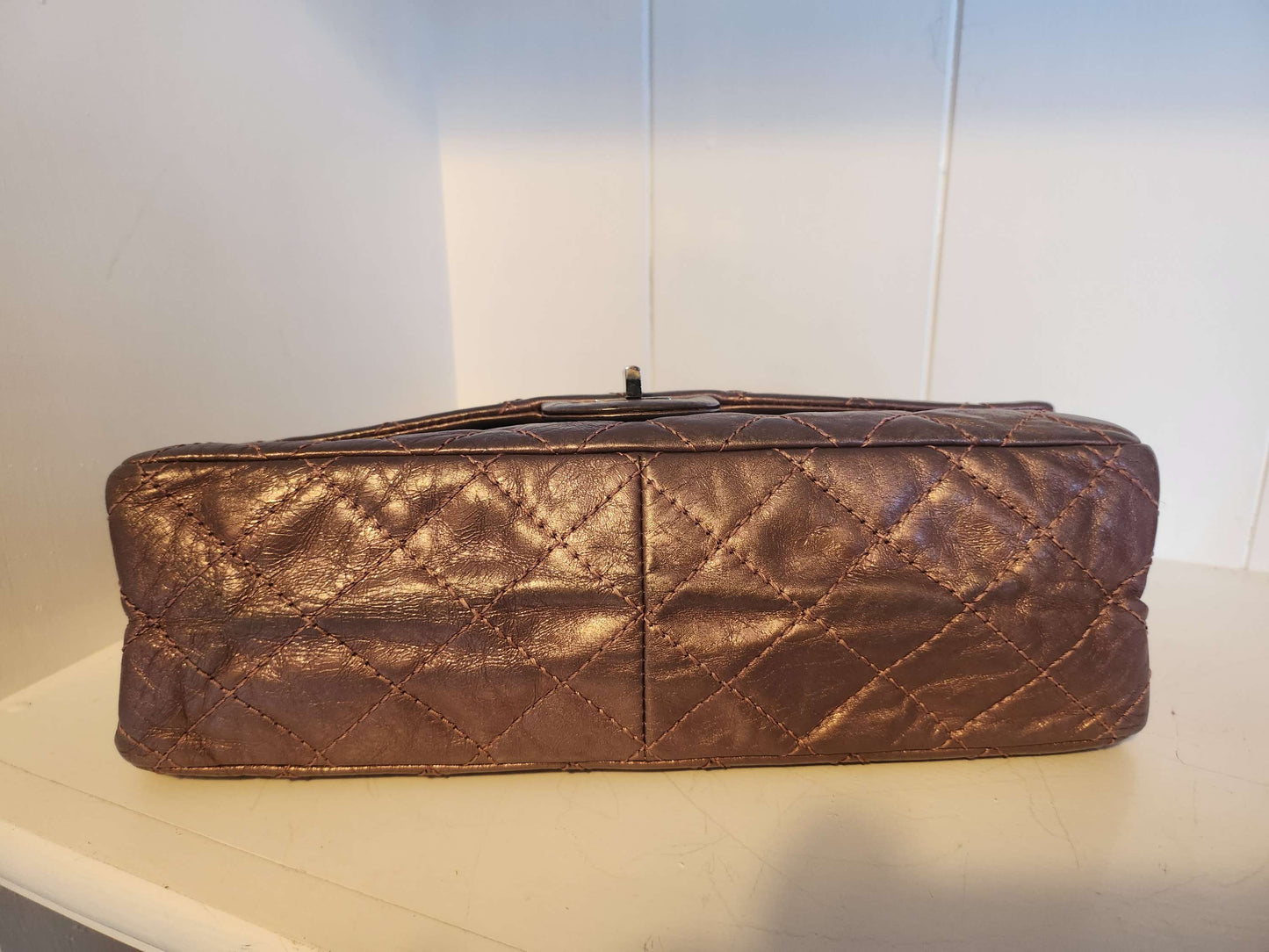 Chanel 2.55 Reissue Aged Matellic  image 10