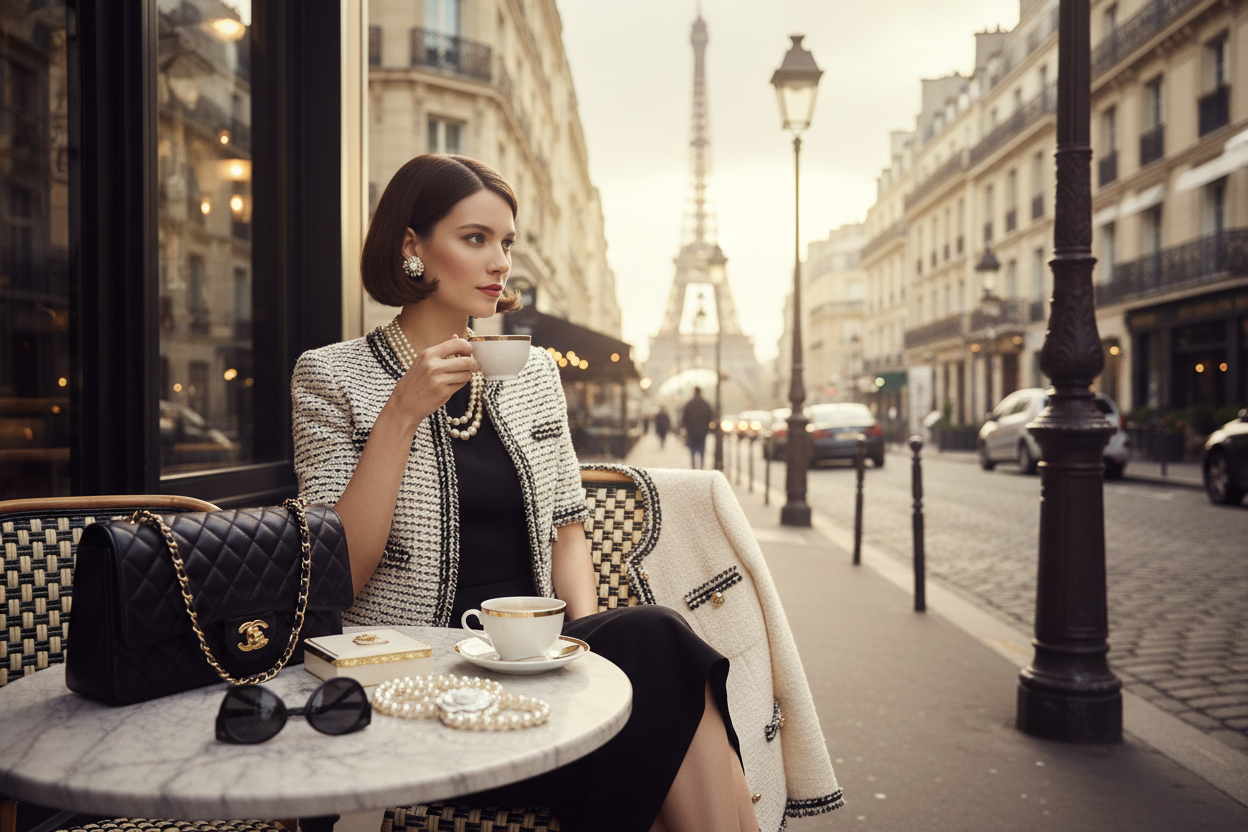 High end fashion Chanel and Paris 